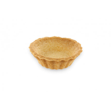 Tartelette 50 cannelée sucrée sablée beurre x 432 