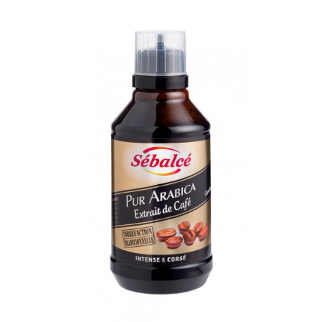 Extrait de café pur arabica liquide avec sucre 0.5 kg