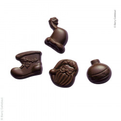 Moule friture de Noël n°128 x 5 plaques