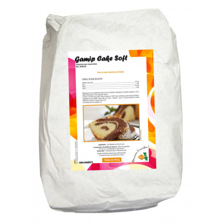 Préparation masse battue Gamip Cake Soft 10 kg