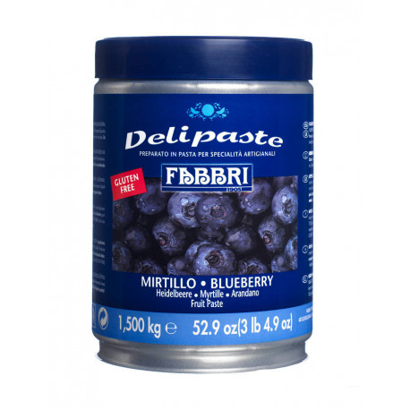 Pâte à la myrtille Delipaste 1,5 kg