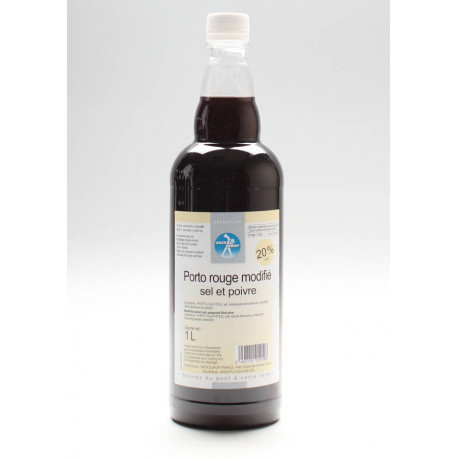 Porto rouge modifié sel poivre 20 % vol. 1 L