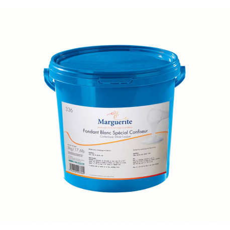 Fondant blanc spécial confiserie 8 kg