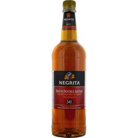 Rhum Négrita double arôme 54 % vol. 1 L