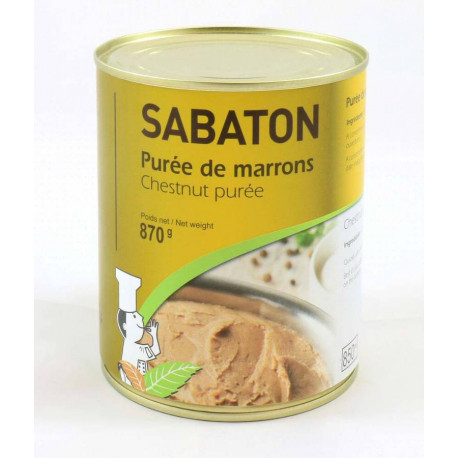 Purée de marrons 870 g