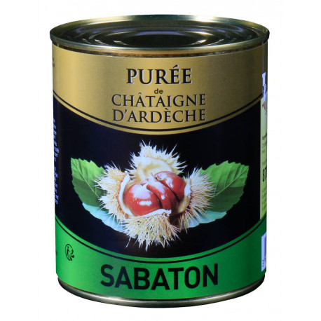 Purée de chataîgne d'Ardeche AOP 4/4 870 g 