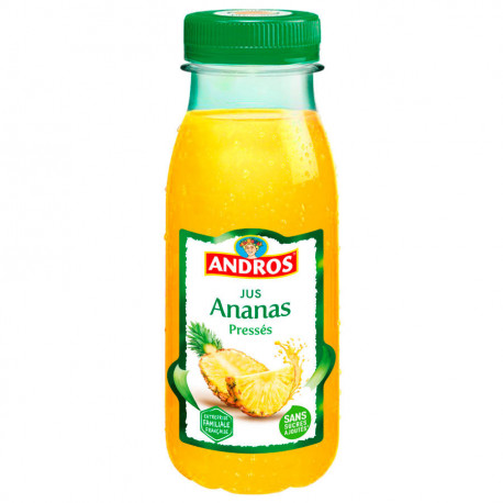 Jus pasteurisé d'ananas pressés 25 cl