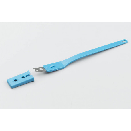 Grignette bleue-verte-scarilame x 10