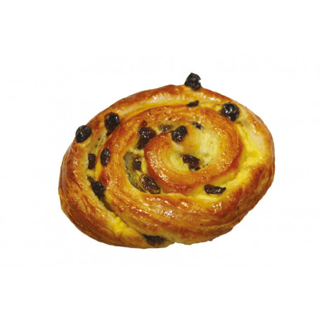 Pain aux raisins au beurre fin cru 105 g