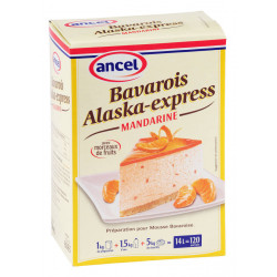 Préparation pour mousse bavaroise mandarine Alaska-Express 1 kg