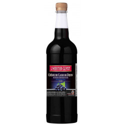 Crème de cassis noir de Bourgogne 15 % vol. 1 L