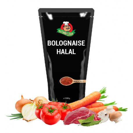 Sauce bolognaise pur boeuf halal 1 kg
