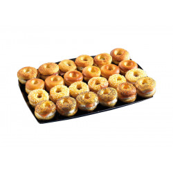 Assortiment mini bagels briochés x 24