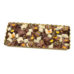 Figurine de Pâques au praline décorée 3 kg