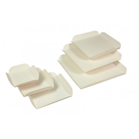 Carré rainé blanc 27 x 12,5 cm x 250