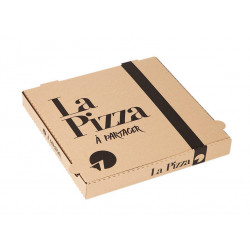 Boîte à pizza brune 310 x 310 x 35 mm x 100