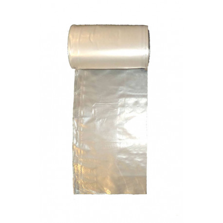 Sac poubelle transparant 130 L 45 microns x 20