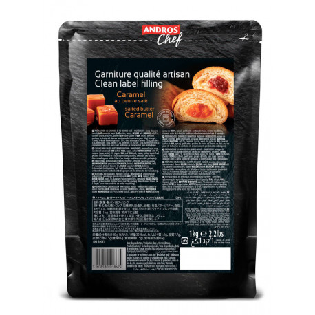 Préparation pour garniture au caramel et au beurre salé 1 kg