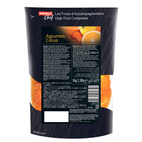 Préparation aux agrumes pour desserts 1 kg