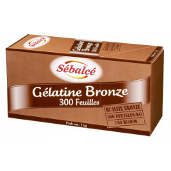 Gélatine bronze 330F/kg 150BL 1kg