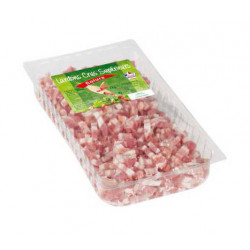 Lardon cru nature de qualité supérieure 1 kg