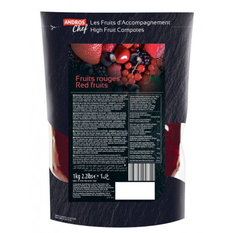 Préparation pour dessert aux fruits rouges 1 kg