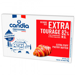 Beurre extra tourage 82 % MG 1 kg