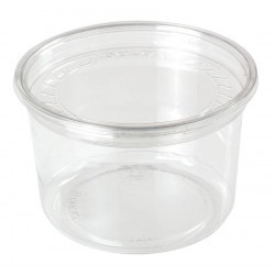 Pot rond cristal 117 x 73 mm x50