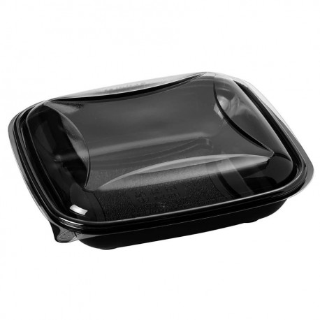 Saladier individuel noir 160 x 160 x 45 mm x 80