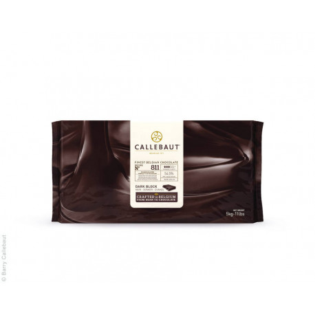 Chocolat de couverture noir Select 53,8% cacao bloc 5 kg