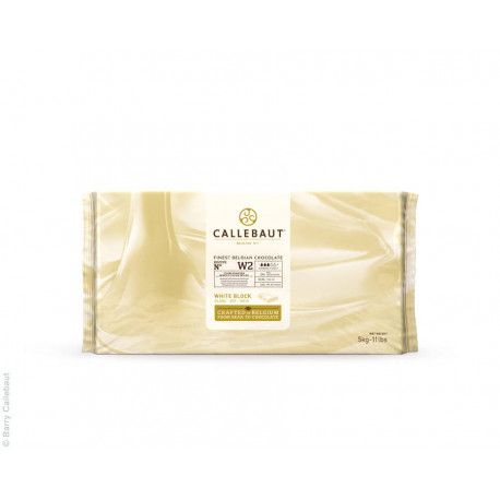 Chocolat blanc Select 28% cacao bloc 5 kg