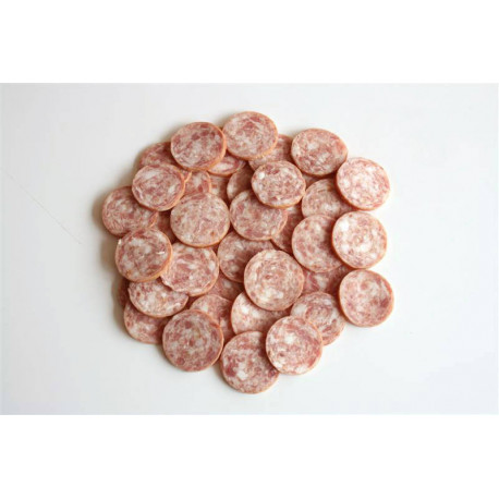 Saucisse cuite fumée diamètre 3 mm IQF 1 kg