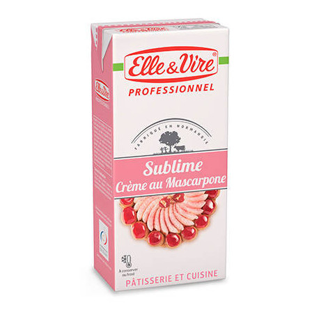 Crème au mascarpone Sublime UHT 1 L