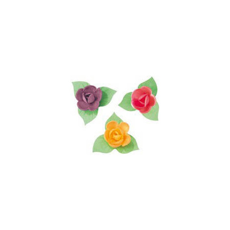 Mini rose corolle 40 mm Vive x 81