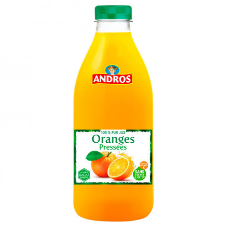 Jus pasteurisé d'oranges pressées 1 L