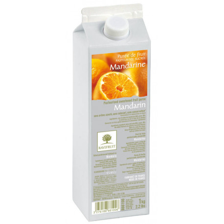 Purée de mandarines sucrée 1 kg