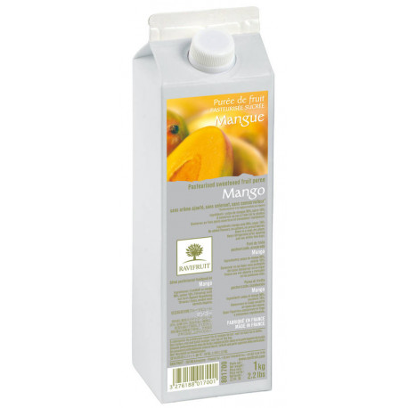 Purée de mangues sucrée 1 kg