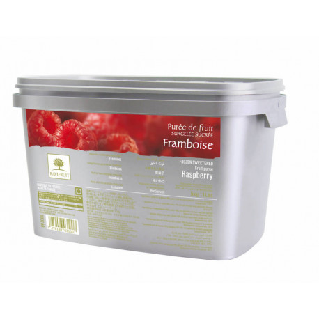 Purée de framboises sucrée 5 kg