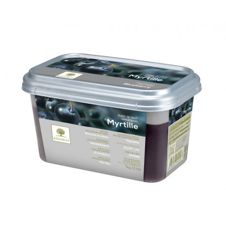 Purée de myrtilles sucrée 1 kg