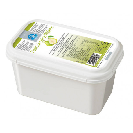 Purée de poires Williams sucrée pasteurisée 1 kg