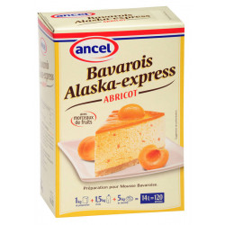 Préparation pour mousse bavaroise abricot Alaska-Express 1 kg