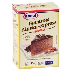 Préparation pour mousse bavaroise chocolat Alaska-Express 1 kg