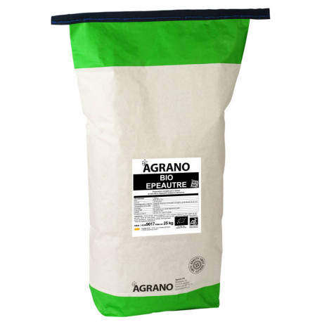 Farine élaborée pour pain bio à l'épeautre 25 kg
