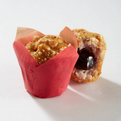 Mini muffin nature fourré aux fruits rouges 26 g