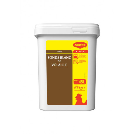 Fond blanc de volaille 22-45 L 675 g