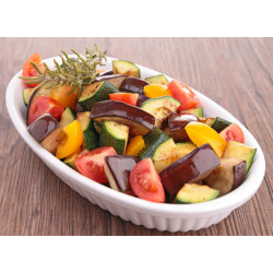 Légumes crus pour ratatouille 2,5 kg