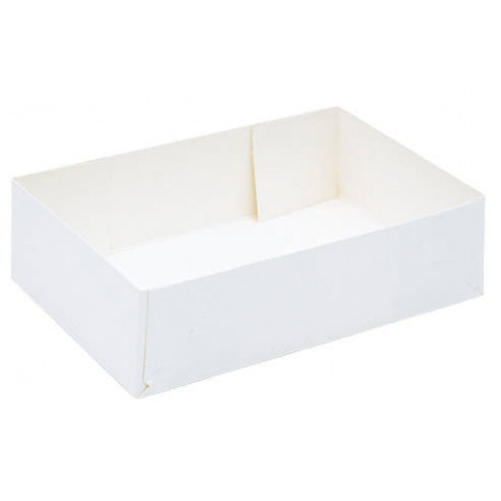 Caissette blanche 18 x 12 x 5 cm x 100