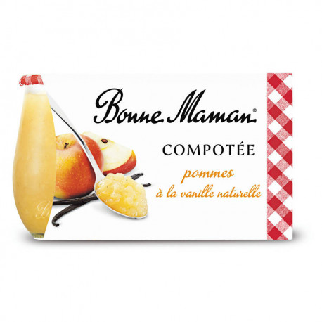 Compote de pommes à la vanille 2 x 130 g