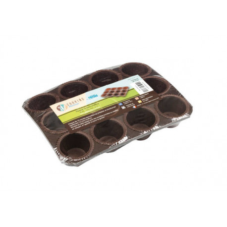 Plaque caissettes 12 mini muffins x 3