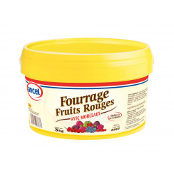 Fourrage fruits rouges avec morceaux 3 kg